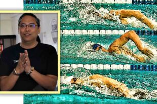 Eric Buhain Swimming