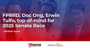 Rodrigo Duterte Willie Ong Erwin Tulfo