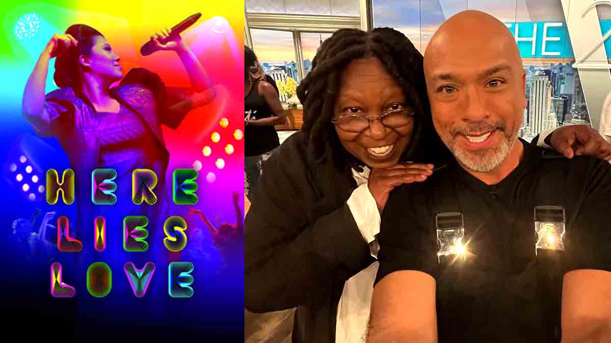 Whoopi Goldberg Jo Koy Here Lies Love