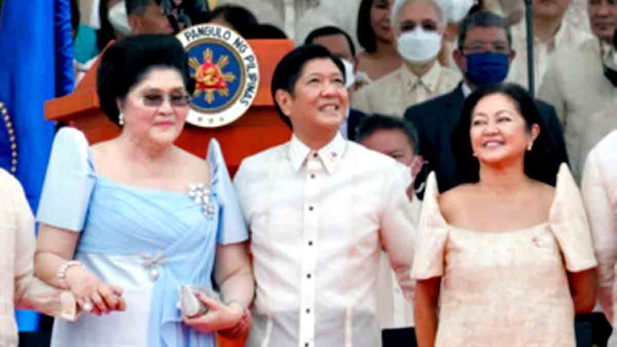 Bongbong Marcos Imelda Marcos Liza Araneta Marcos