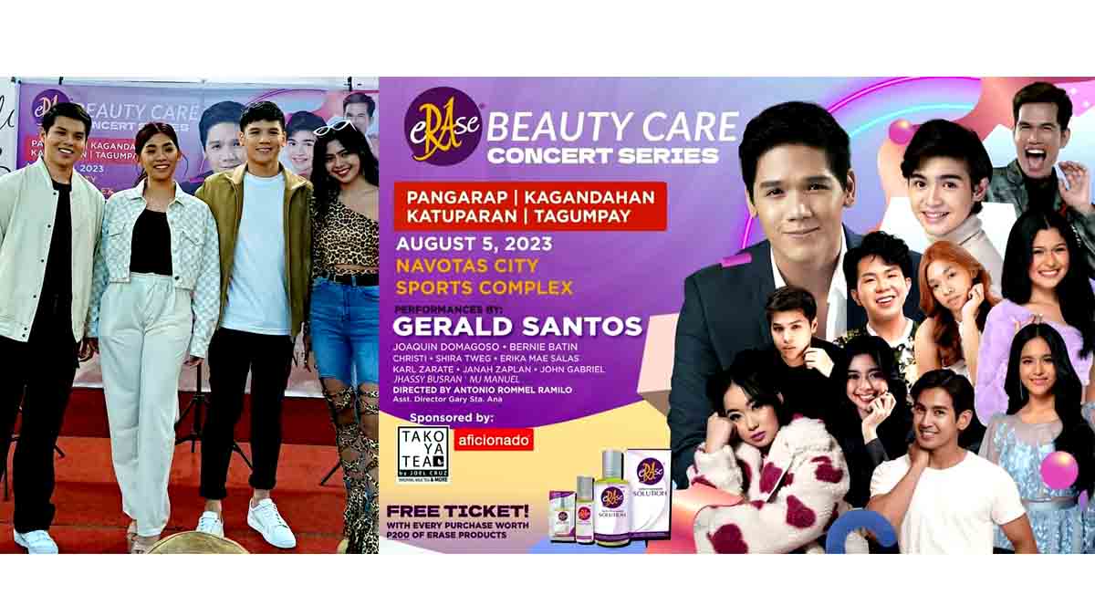 Gerald Santos Erase Beauty Concert Series 