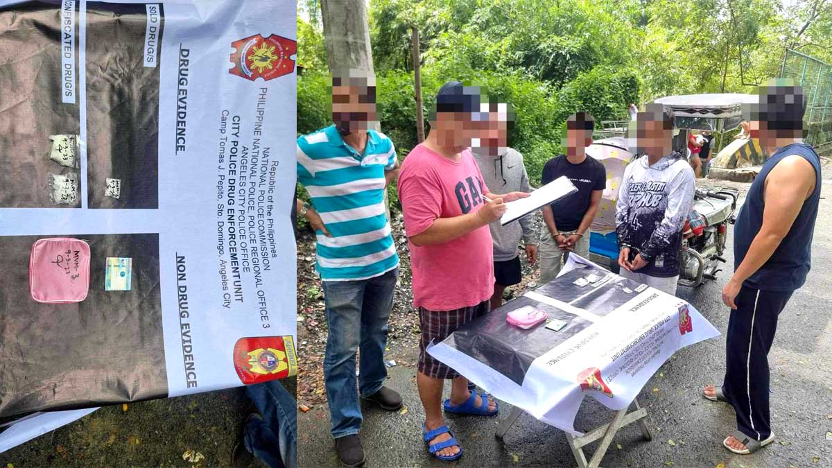 Sa Angeles City 2 TULAK ARESTADO MAHIGIT PHP374K NG SHABU NAKUMPISKA