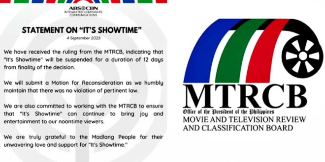 Its Showtime MTRCB