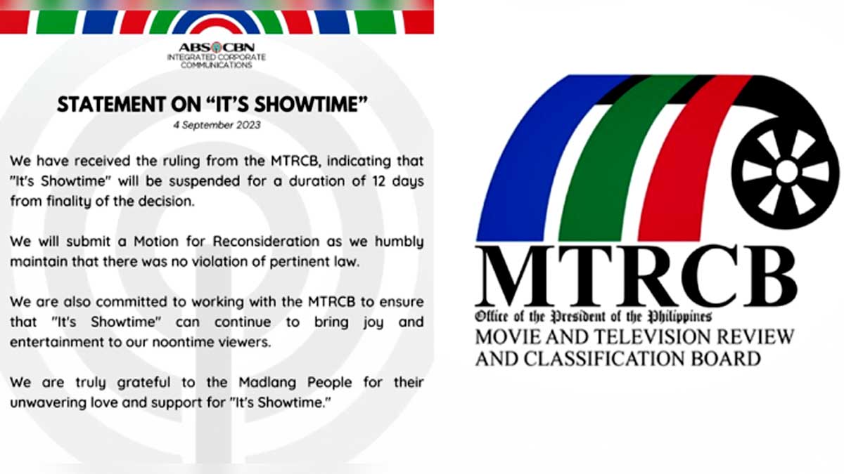 Its Showtime MTRCB