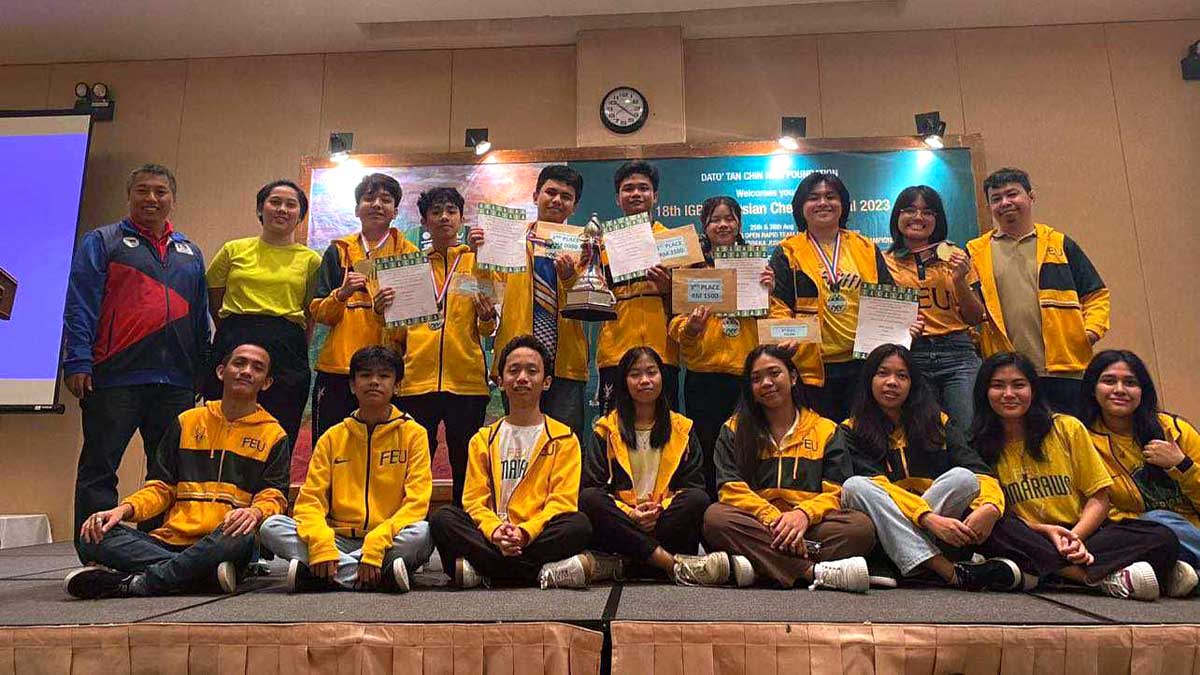FEU chess team