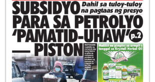 091123 Hataw Frontpage