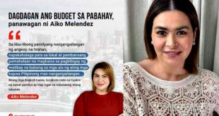 Konsi Aiko nanawagan sa mga mambabatas dagdag na budget sa pabahay