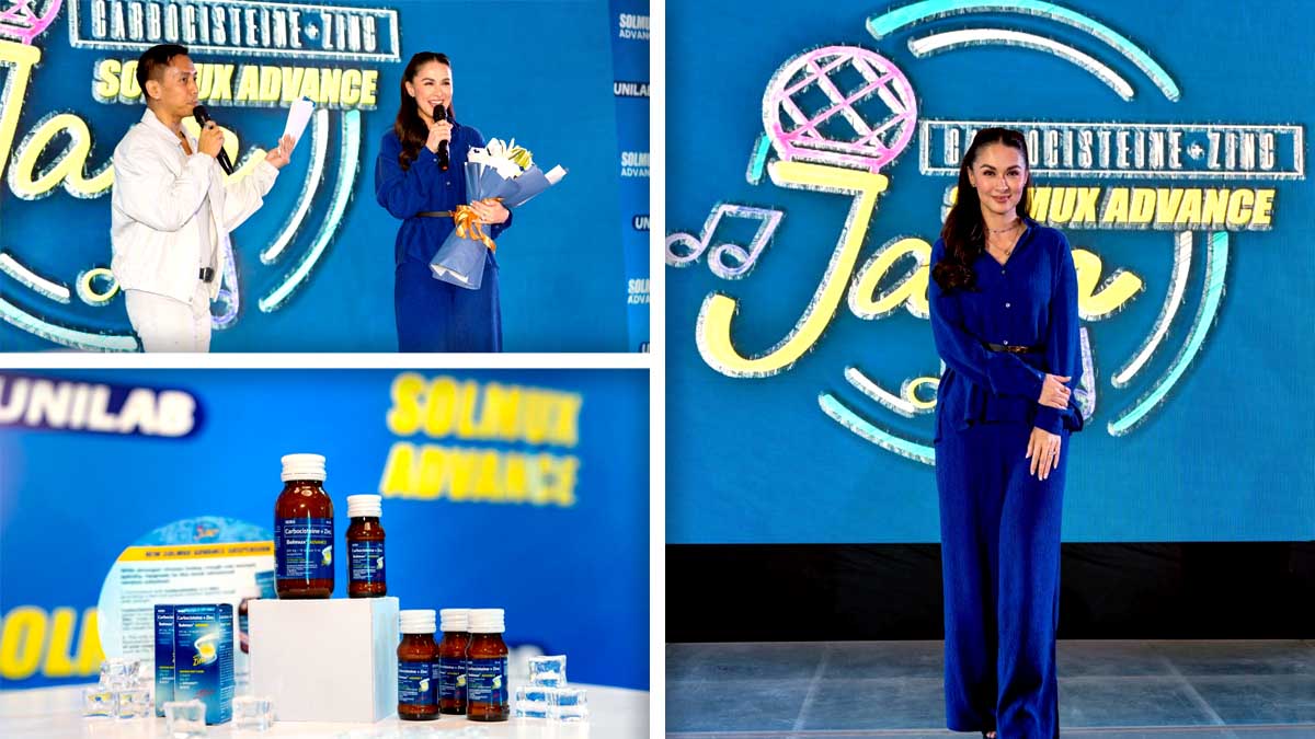 Marian Rivera Carbocisteine Zinc Solmux Advance