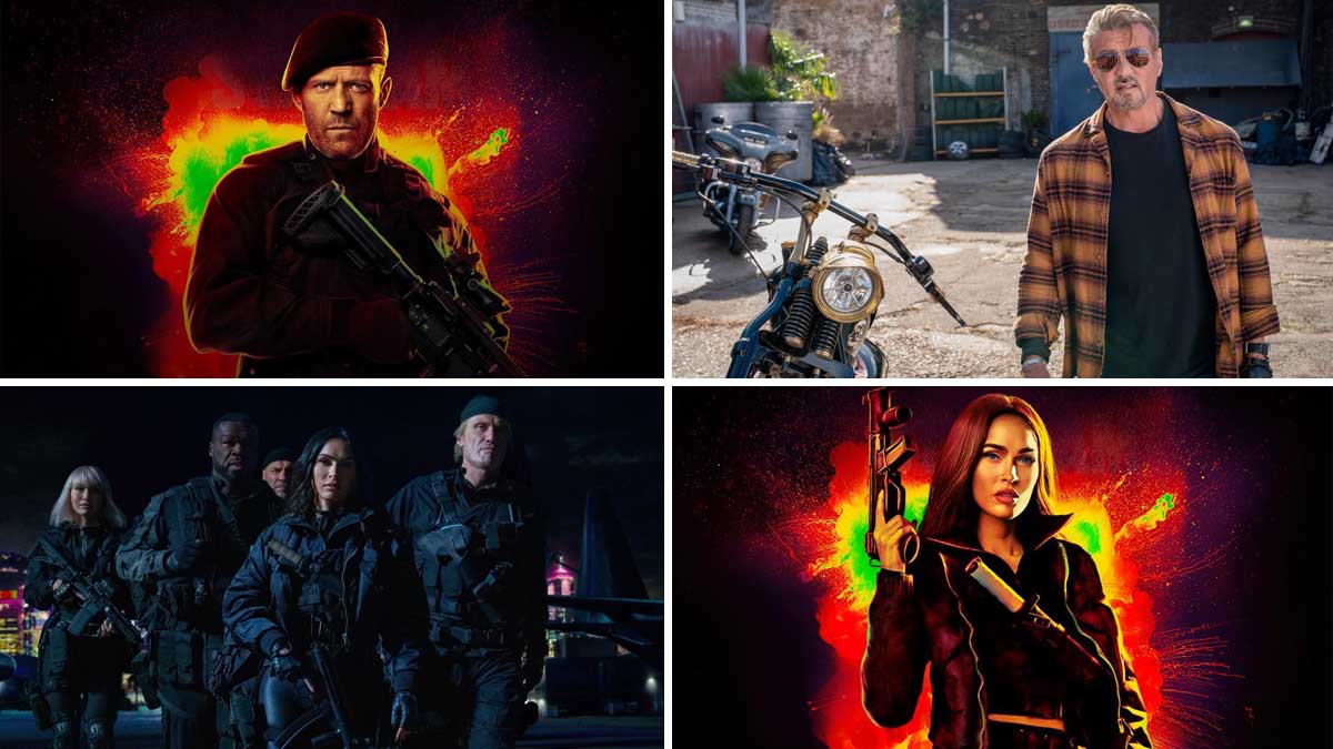 Sylvester Stallone Jason Statham Megan Fox