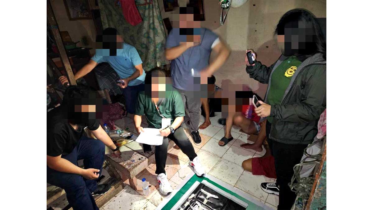 Drug den giba sa Pampanga 4 TIMBOG, P.1-M SHABU KOMPISKADO