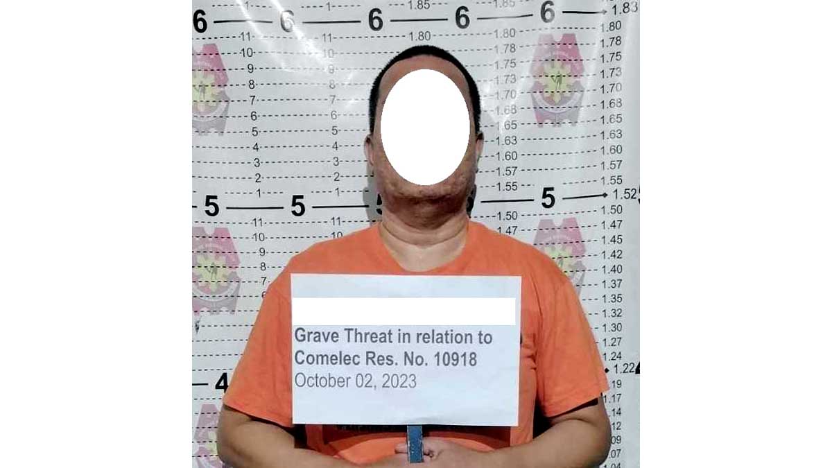 Siga-siga na nanindak gamit ang toy gun, arestado