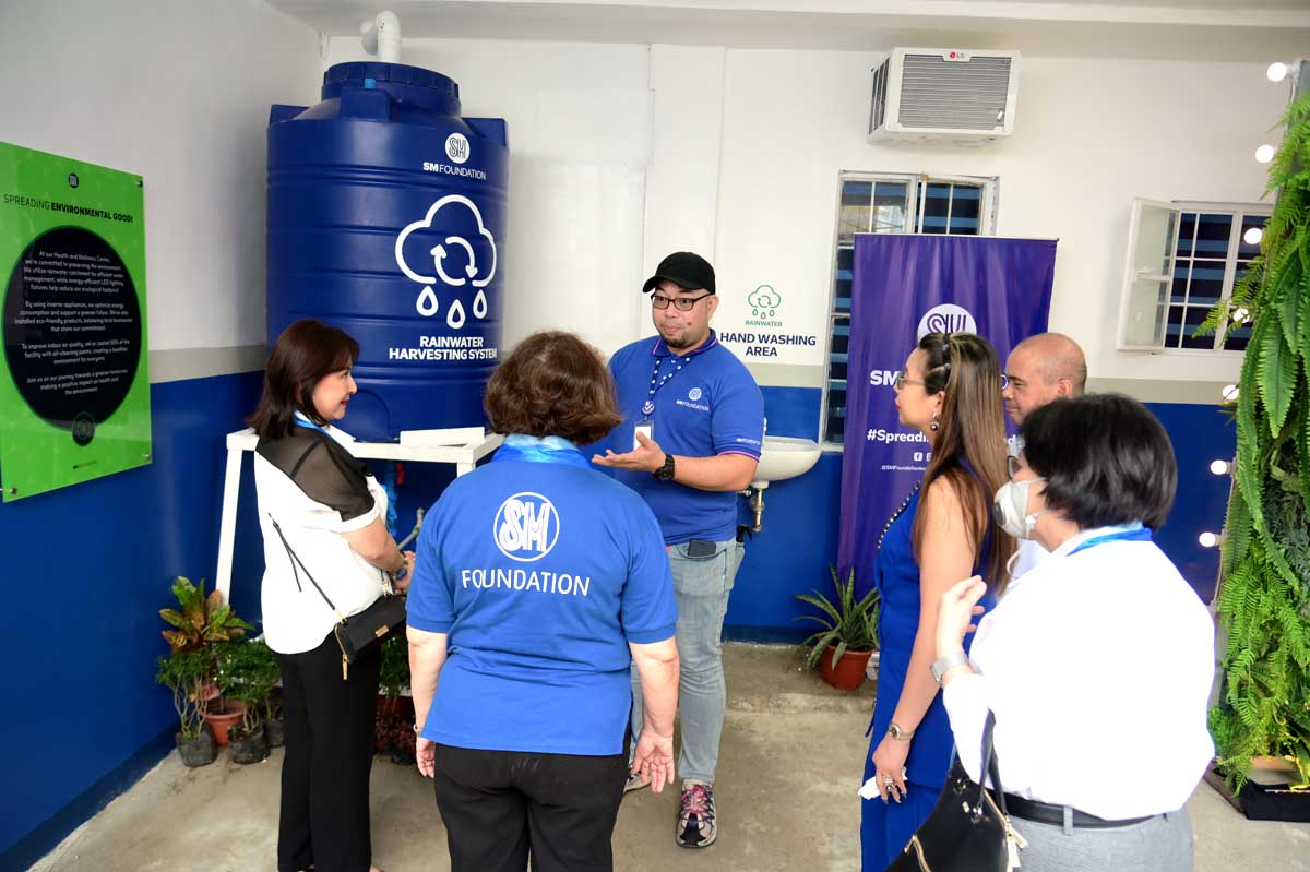 SMFI 2 Health Rainwater Catchment Facility in San Fernando Cebu Primary Healthcare Facility2