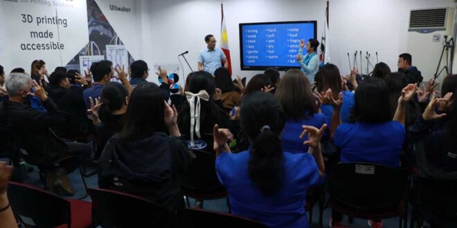 Science helps promote inclusivity through use of Filipino sign language