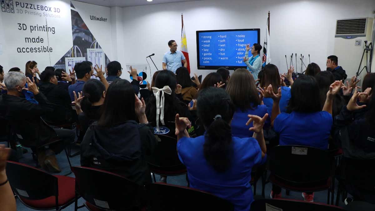 Science helps promote inclusivity through use of Filipino sign language