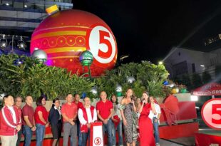 TV5 Red Ball Lighting