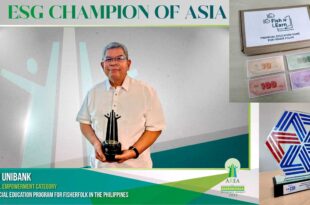 BDO Foundation receives recognition for empowering Filipino fishers