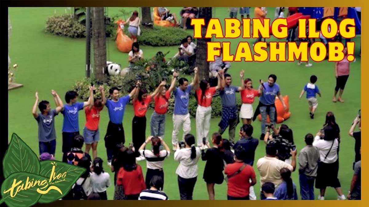 Flash mob Tabing Ilog The Musical