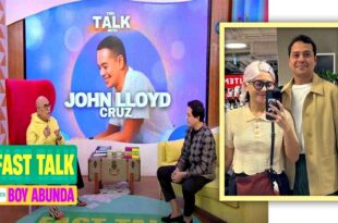 John Lloyd Cruz Isabel Santos Boy Abunda 