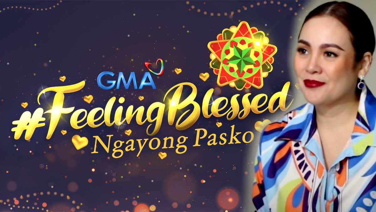 Claudine Barretto GMA Christmas Station ID 2023