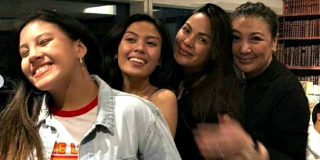 Sharon Cuneta KC Concepcion Kakie Pangilinan