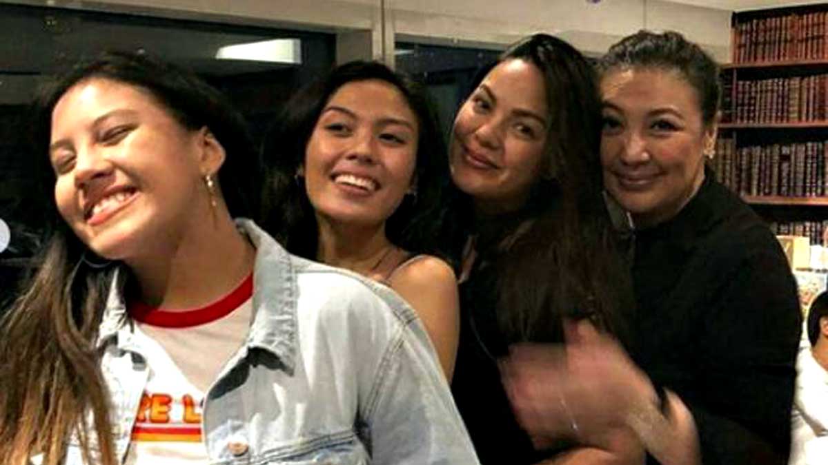 Sharon Cuneta KC Concepcion Kakie Pangilinan