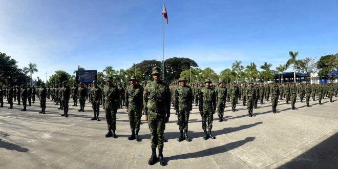 600 bagong recruits na pulis sa PRO3 nanumpa sa tungkulin