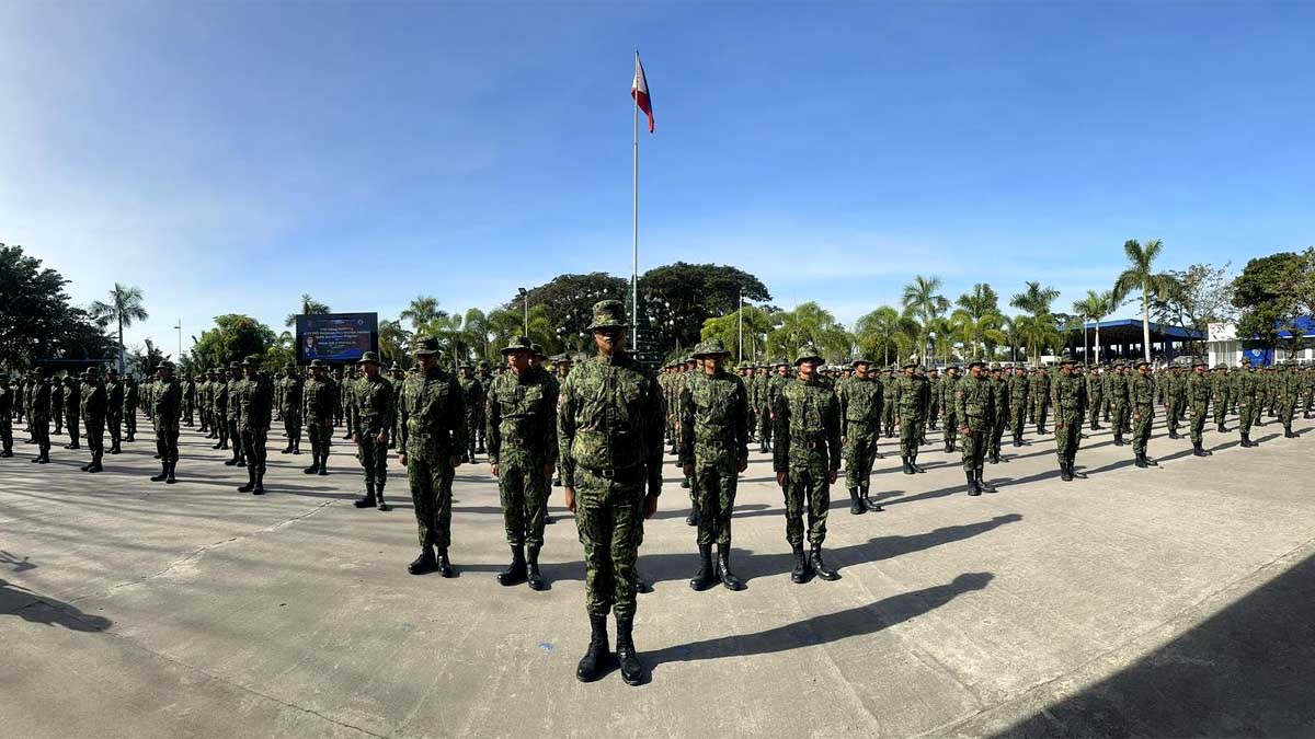 600 bagong recruits na pulis sa PRO3 nanumpa sa tungkulin