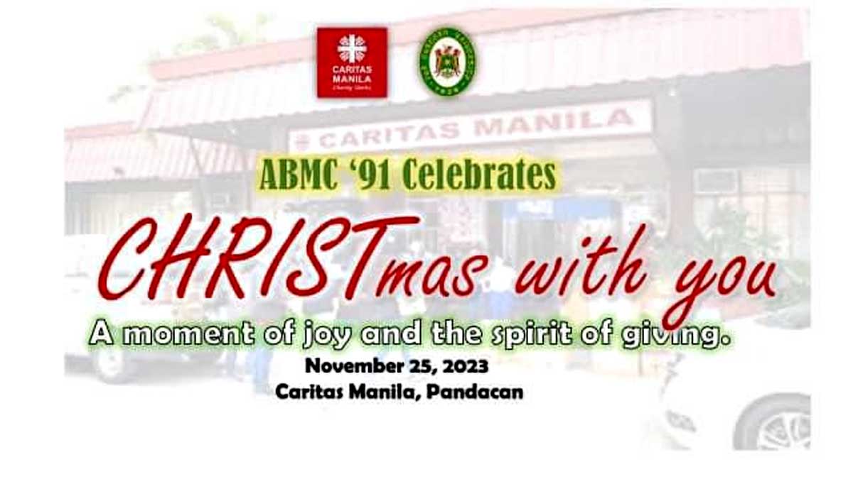 FEU-ABMC Batch 1991 Caritas Manila CHRISTmas With You