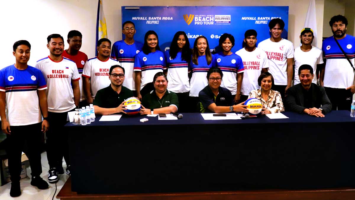Nagbabalik ang Volleyball World Beach Pro Tour sa Nuvali