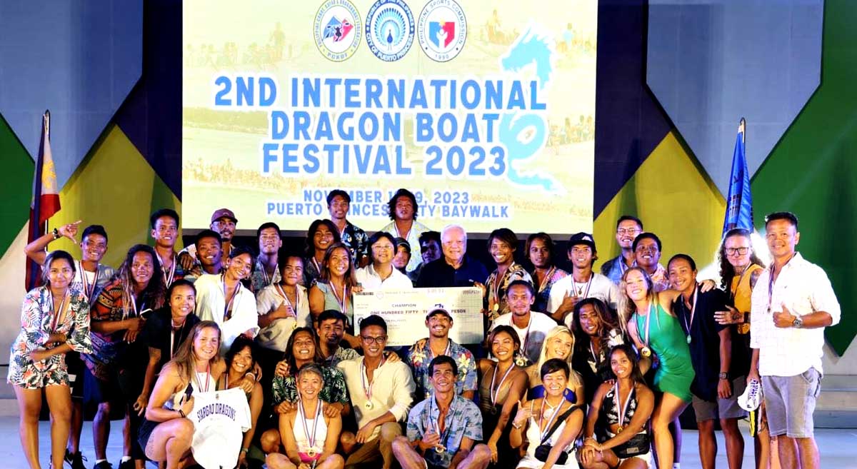 Siargao kampeon sa International Dragon Boat
