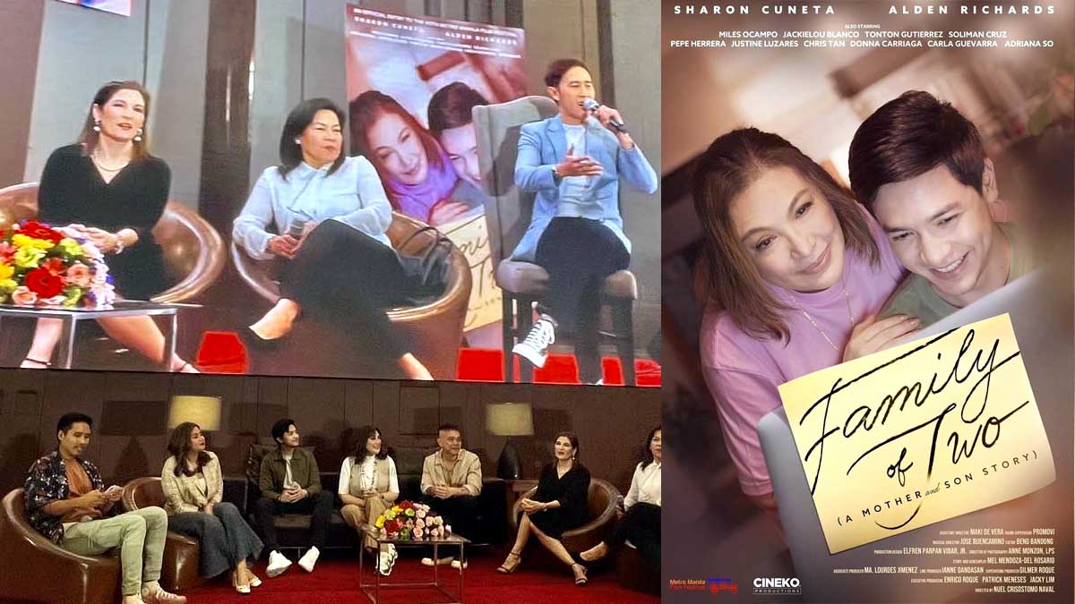 Mel del Rosario Alden Richards Sharon Cuneta