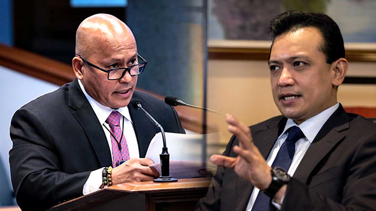 Bato dela Rosa Antonio Trillanes.