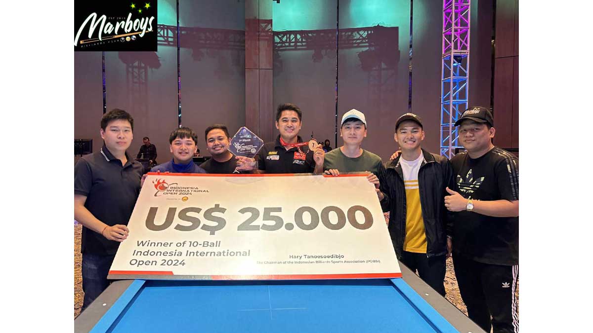 Jeffrey Ignacio Indonesia International Open 2024 10-ball