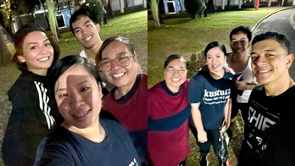 Jericho Rosales Kathryn Bernardo jogging