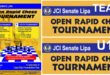 JCI Senate Lipa Open Rapid Chess Tournament nakatakda na
