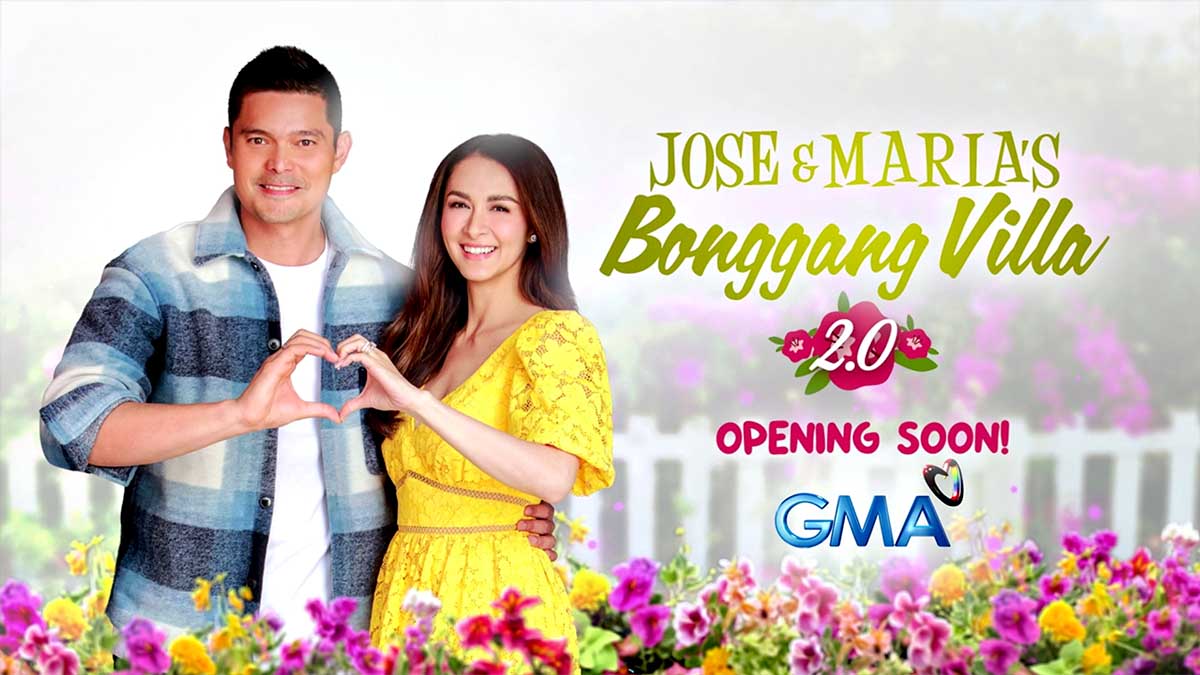 Dingdong Dantes Marian Rivera Jose and Maria Bonggang Villa