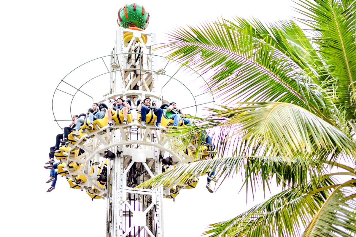 Defy gravity and unleash your inner thrill-seeker on the Drop Tower ride