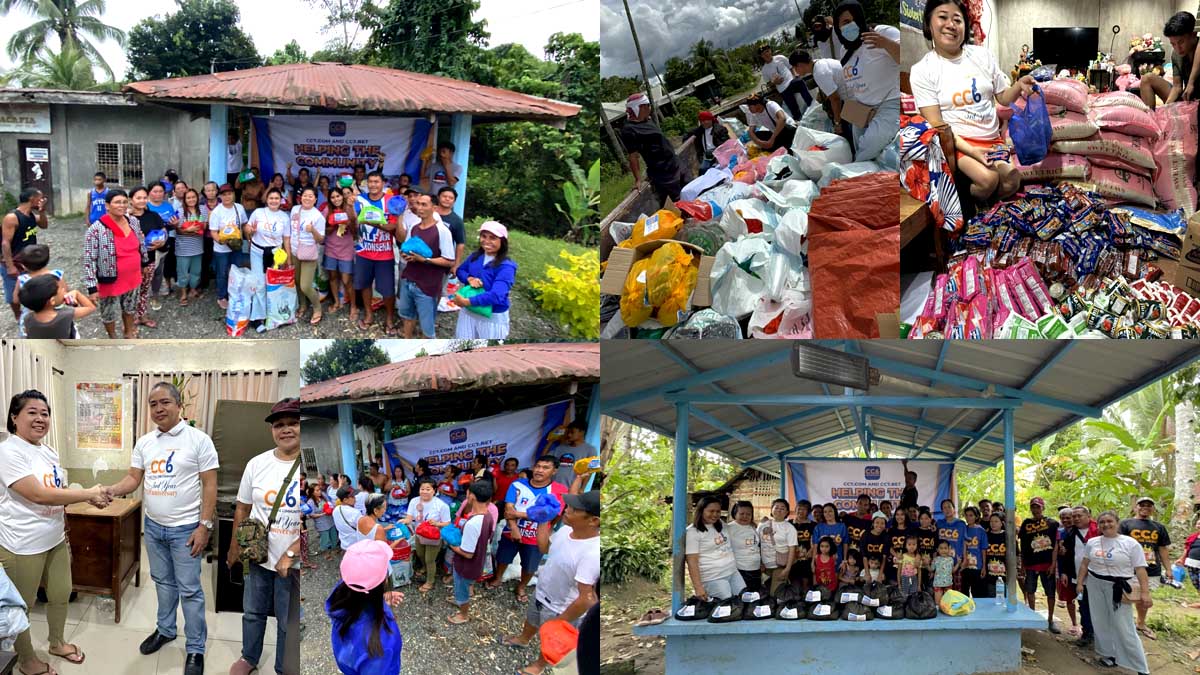 CC6 tumugon sa panawagang tulong sa mga kababayan sa Davao del Norte