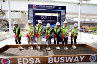 SM, DOTr, break ground for EDSA Busway