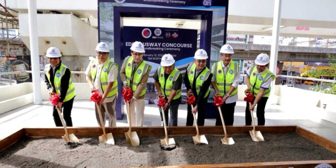 SM, DOTr, break ground for EDSA Busway