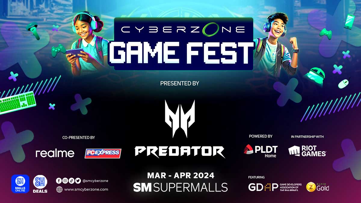 SM Cyberzone Game Fest Feat
