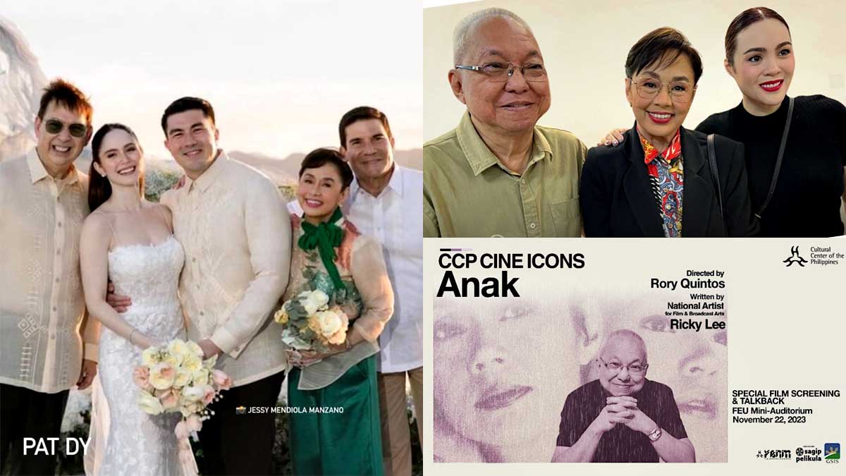 Luis Manzano Jessy Mendiola Vilma Santos Ralph Recto Edu Manzano