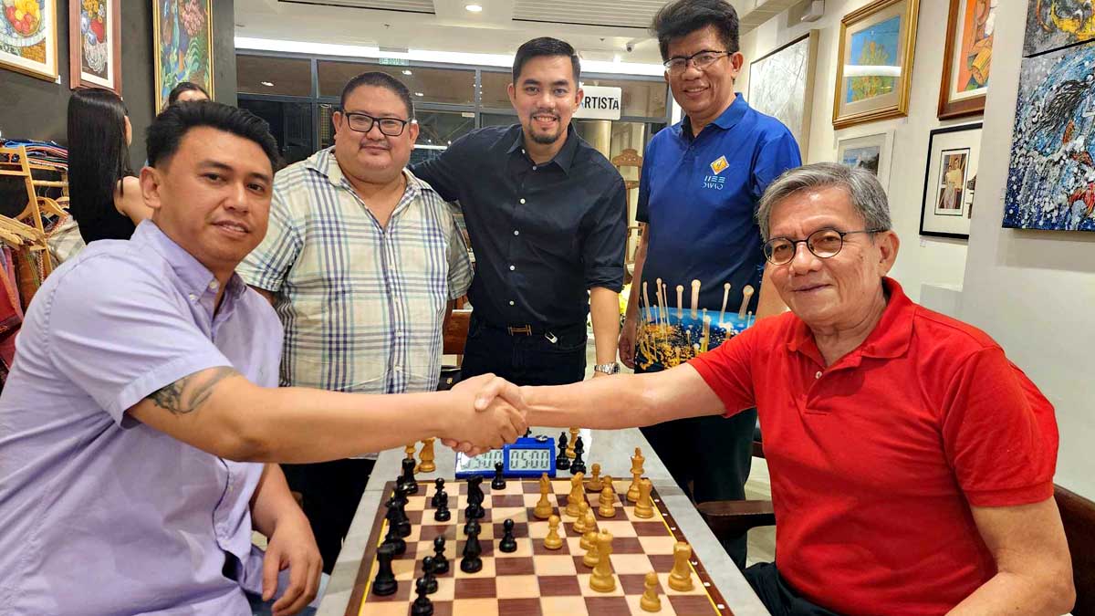 Eugene Torre Jeff Bugayong Chess