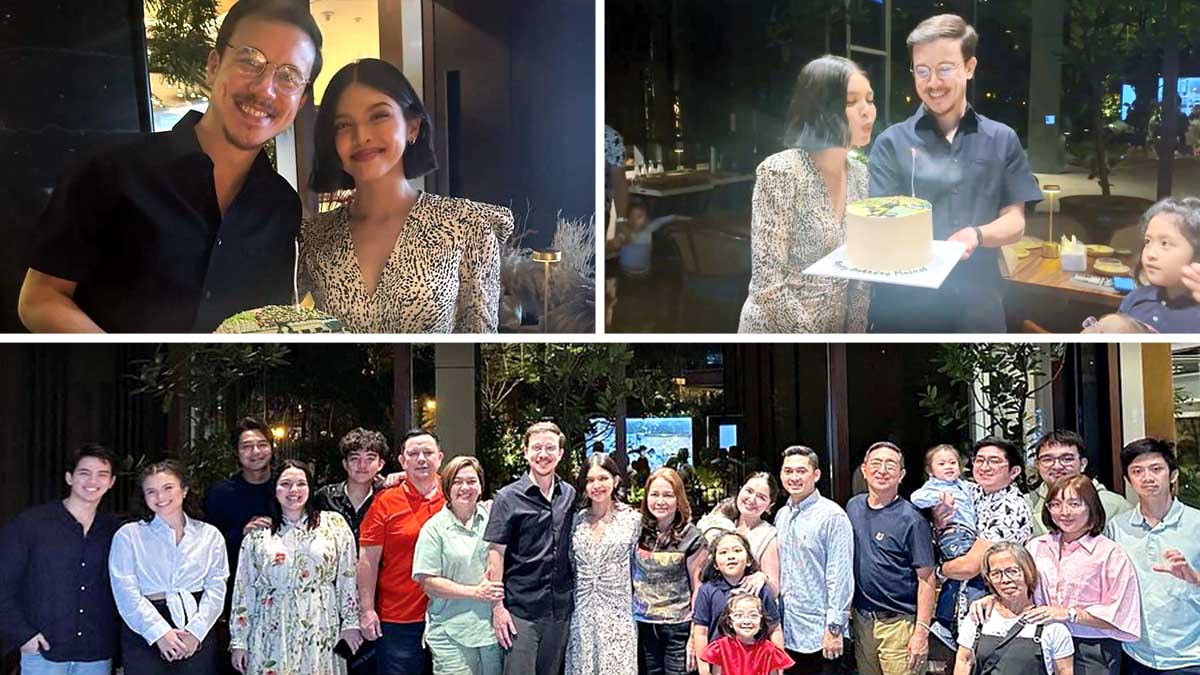 Maine Mendoza Arjo Atayde Bday Family