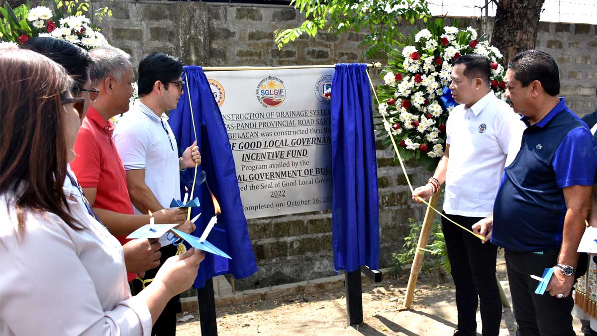 SGLG drainage DILG Balagtas Bulacan