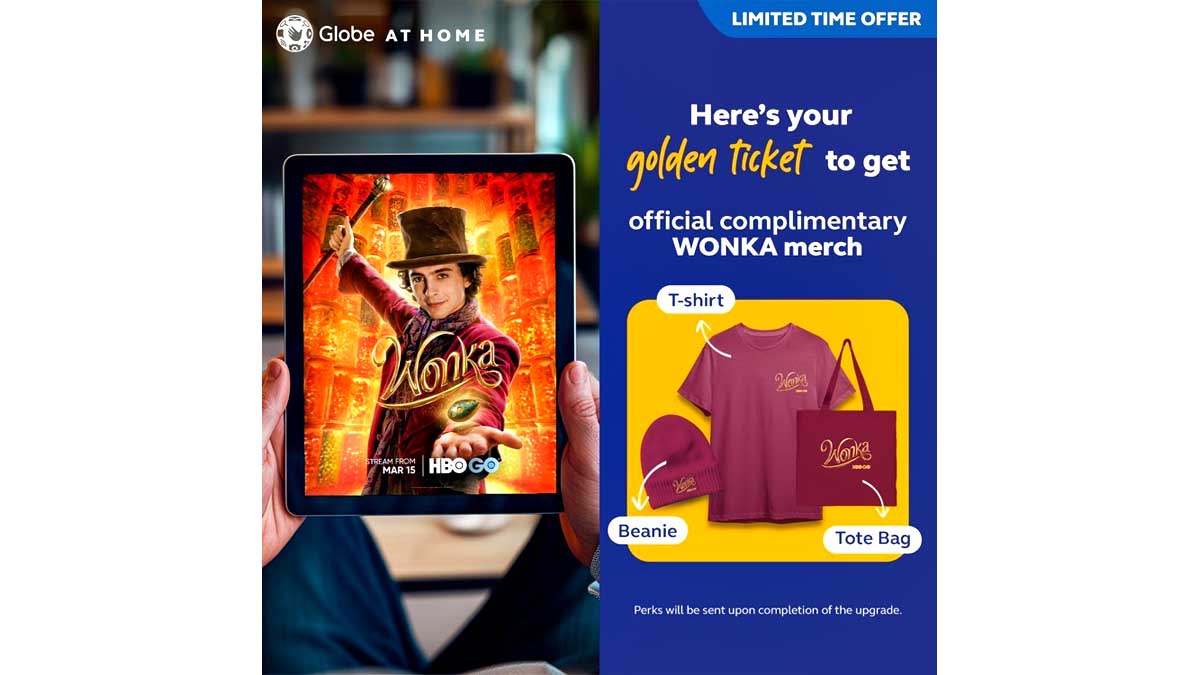 Globe At Home HBO GO Wonka