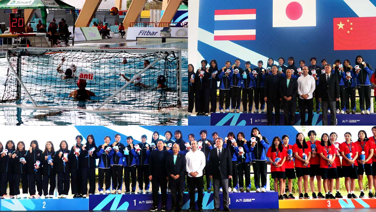 Japan ginto sa Asian Age group women’s water polo