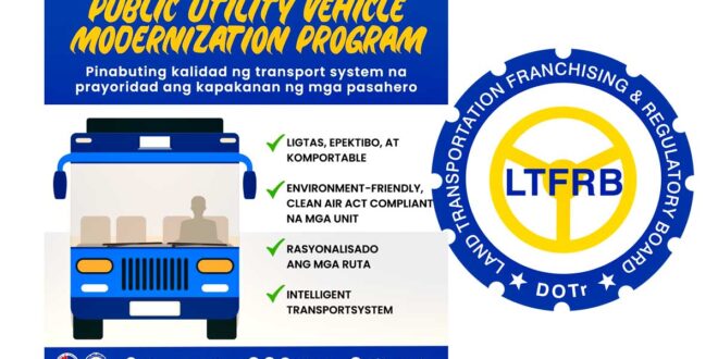 LTFRB PUVMP Modernization