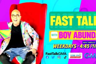 Fast Talk With Boy Abunda