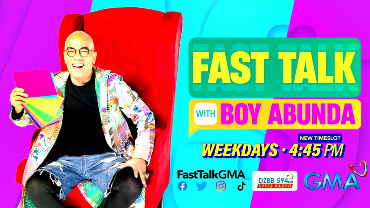 Fast Talk With Boy Abunda